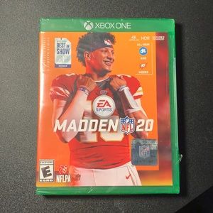 Madden 20 Xbox 1 UNOPENED